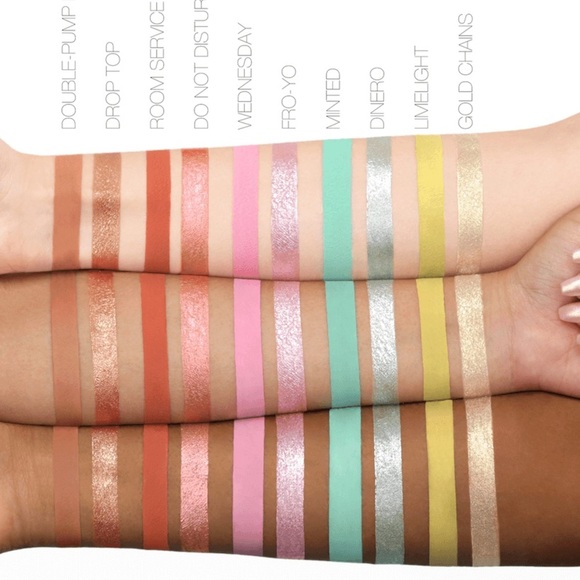 NIB HUDA BEAUTY Matte & Metal Melted Shadows in Minted & Dinero - Picture 5 of 10